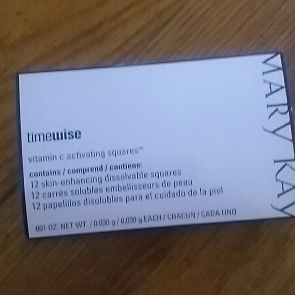 Mary Kay Vitamin c squares